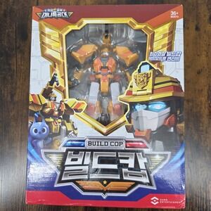 Miniforce Super Cops BUILD COP Rescue Police Transforming Robot Head Badge